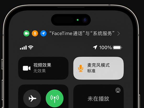 阳明苹果授权维修网点分享iPhone在通话时让你的声音更清晰 