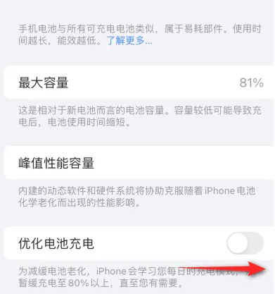 阳明苹果15维修分享iPhone15充电到80%就充不进电了怎么办 