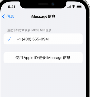 阳明apple维修iPhone上无法正常发送iMessage信息