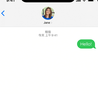 阳明apple维修iPhone上无法正常发送iMessage信息