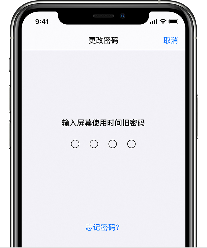 阳明苹果手机维修分享iOS 14 忘记屏幕使用时间密码怎么办 